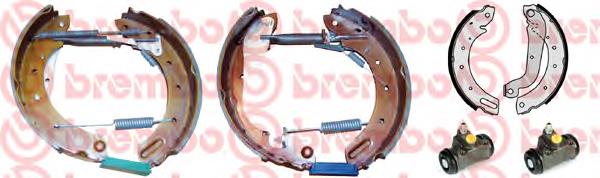 K24044 Brembo zapatas de frenos de tambor traseras