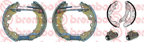 Zapatas de frenos de tambor traseras K24040 Brembo