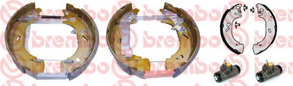 K24038 Brembo zapatas de frenos de tambor traseras