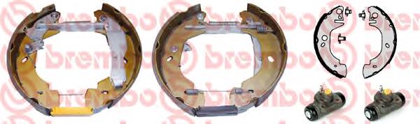 Zapatas de frenos de tambor traseras K24036 Brembo