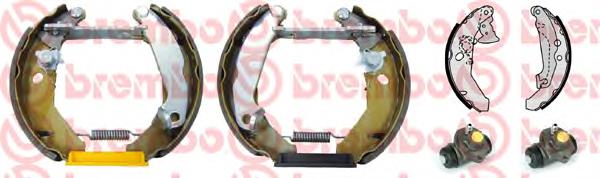 K24027 Brembo zapatas de frenos de tambor traseras