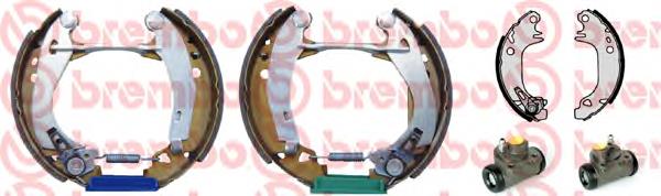 K61035 Brembo zapatas de frenos de tambor traseras