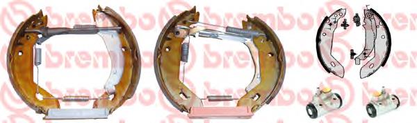 K61050 Brembo zapatas de frenos de tambor traseras