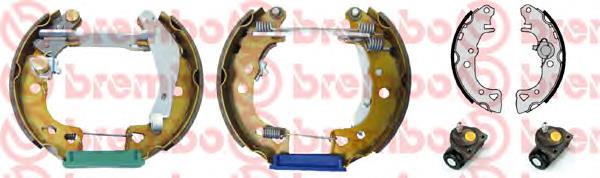 Zapatas de frenos de tambor traseras K61045 Brembo