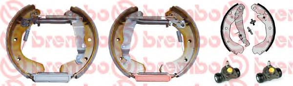 K59020 Brembo zapatas de frenos de tambor traseras