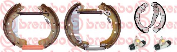 K59039 Brembo zapatas de frenos de tambor traseras