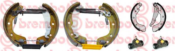 Zapatas de frenos de tambor traseras K59033 Brembo