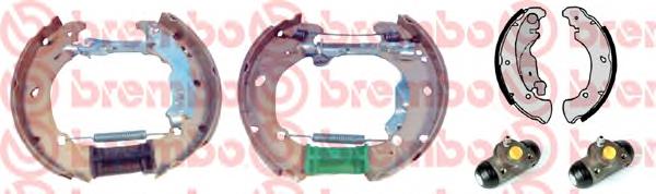 K23042 Brembo zapatas de frenos de tambor traseras