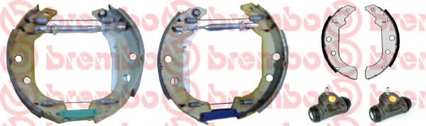 K61060 Brembo zapatas de frenos de tambor traseras