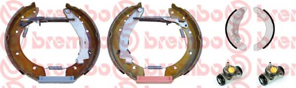 K61068 Brembo Zapatas de freno de tambor traseras