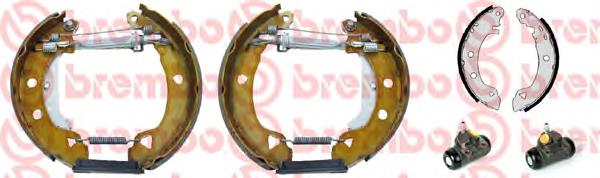 Zapatas de frenos de tambor traseras K68036 Brembo