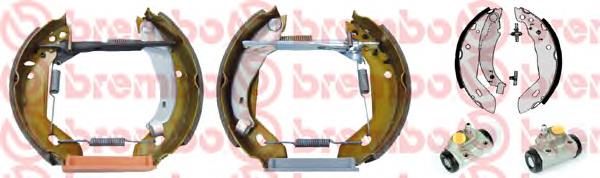 K68051 Brembo zapatas de frenos de tambor traseras