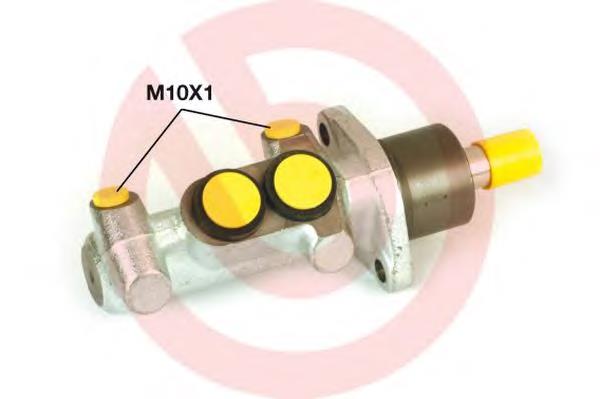 M68017 Brembo Cilindro principal de frenos