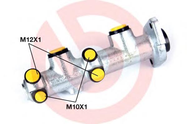 M61078 Brembo cilindro principal de freno