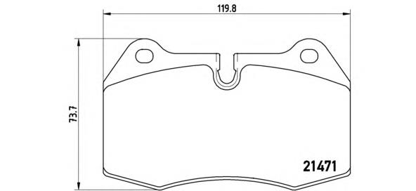 Pastillas freno delanteras Brembo P06018 precio, desde 37,29 EUR