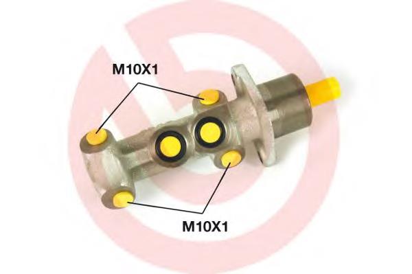 Cilindro principal de freno M23041 Brembo