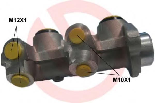 Cilindro maestro de frenos M59031 Brembo