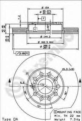 Comprar 09914511 Brembo Juego de reparación de frenos delanteros