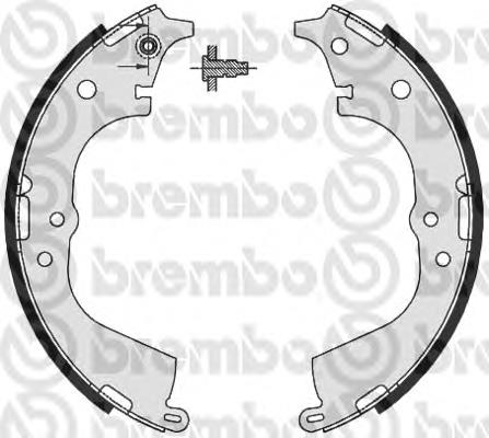 Zapatas de freno S83537 Brembo
