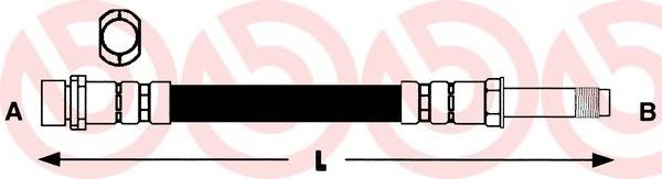 Latiguillos de freno delantero Brembo T24038 precio, desde 13,43 EUR
