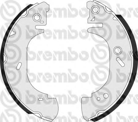 S 24 527 Brembo zapatas de frenos de tambor traseras