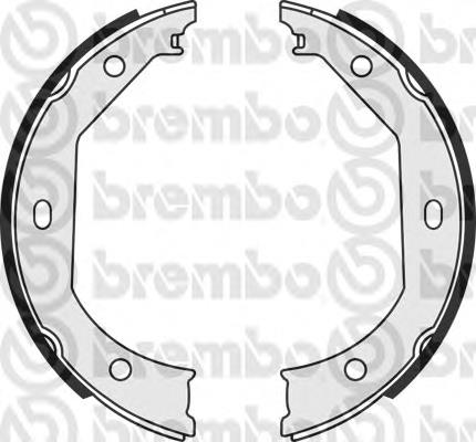 Pastillas de freno de mano Brembo S06509