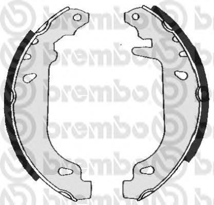S68520 Brembo Zapatas de freno de tambor traseras