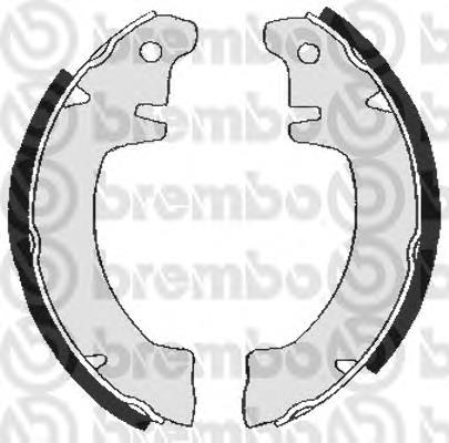 Zapatas de freno 7701458161 Renault (RVI)