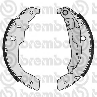 Zapatas de freno S61528 Brembo