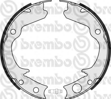 Pastillas de freno de mano Brembo S78508