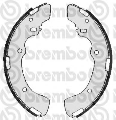 Zapatas de frenos de tambor traseras S54511 Brembo