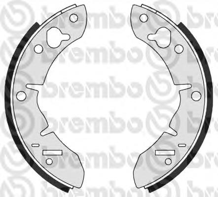 Zapatas de freno traseras Brembo S52501