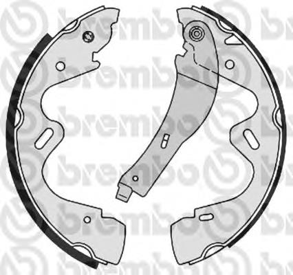 Zapatas de freno traseras Brembo S56517