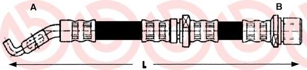 T78002 Brembo latiguillo de freno delantero