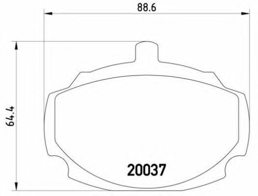 P52001 Brembo