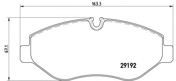 Comprar P50085 Brembo Pastillas delanteras de freno