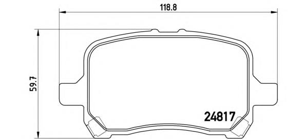 Comprar P10014 Brembo Pastillas delanteras de freno