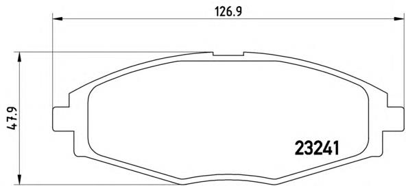 Comprar P15006 Brembo Pastillas delanteras de freno