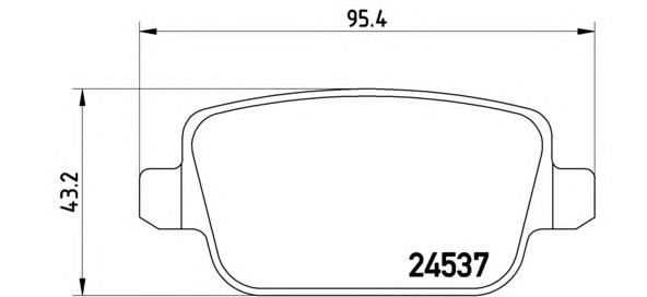 Pastillas traseras de freno Brembo P24075 precio, desde 20,90 EUR