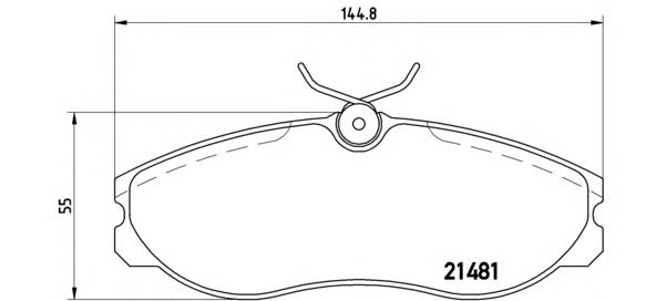 Pastillas freno delanteras Brembo P24039 precio, desde 27,30 EUR