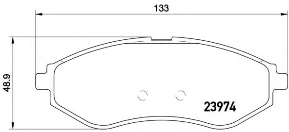 Pastillas de freno P24048 Brembo