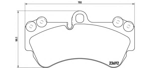 Pastillas freno delanteras Brembo P85069 precio, desde 49,54 EUR