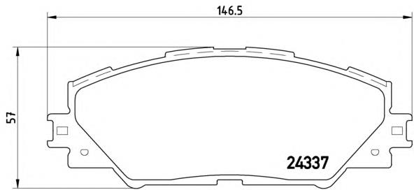 Pastillas freno delanteras Brembo P83071 precio, desde 26,77 EUR