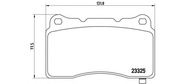 P59079 Brembo Pastillas delanteras