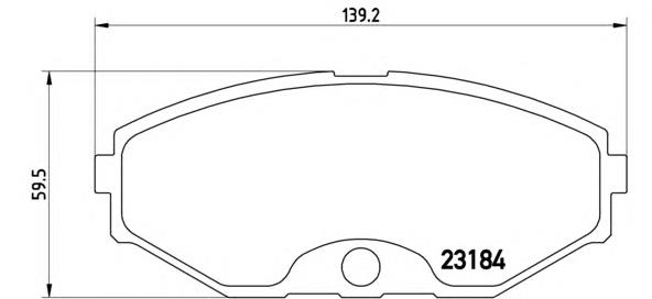 Pastillas freno delanteras Brembo P56052 precio, desde 28,82 EUR