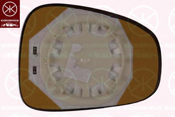 Cristal De Espejo Retrovisor Exterior Izquierdo 113837 VAN Wezel