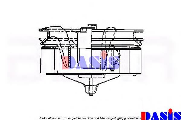 Motor eléctrico, ventilador habitáculo 276011 Diesel Technic