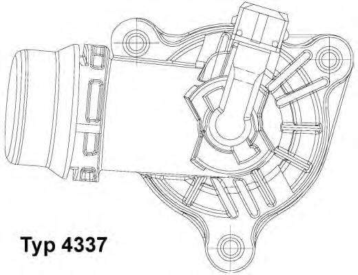 Termostato 4337105D Wahler