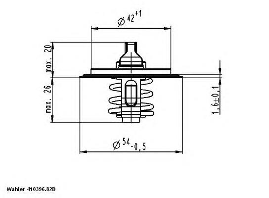 Comprar 41039682D Wahler Termostato