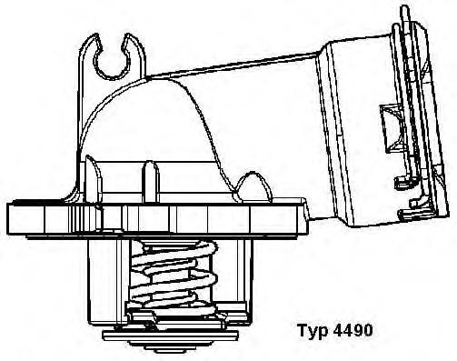 Termostato 449087D Wahler